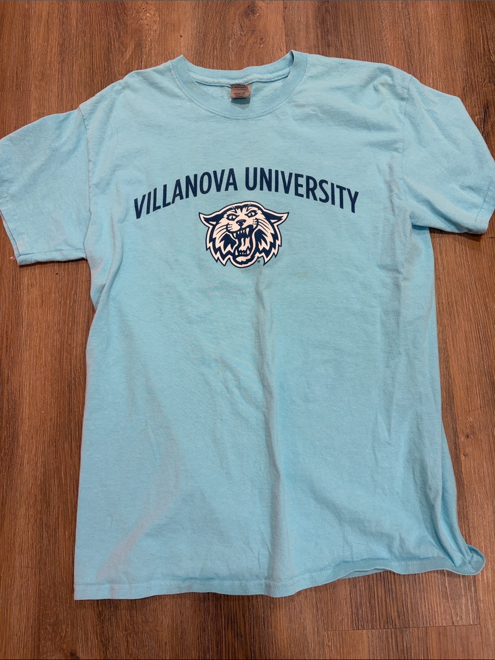 Teal Villanova Short-Sleeve Tee